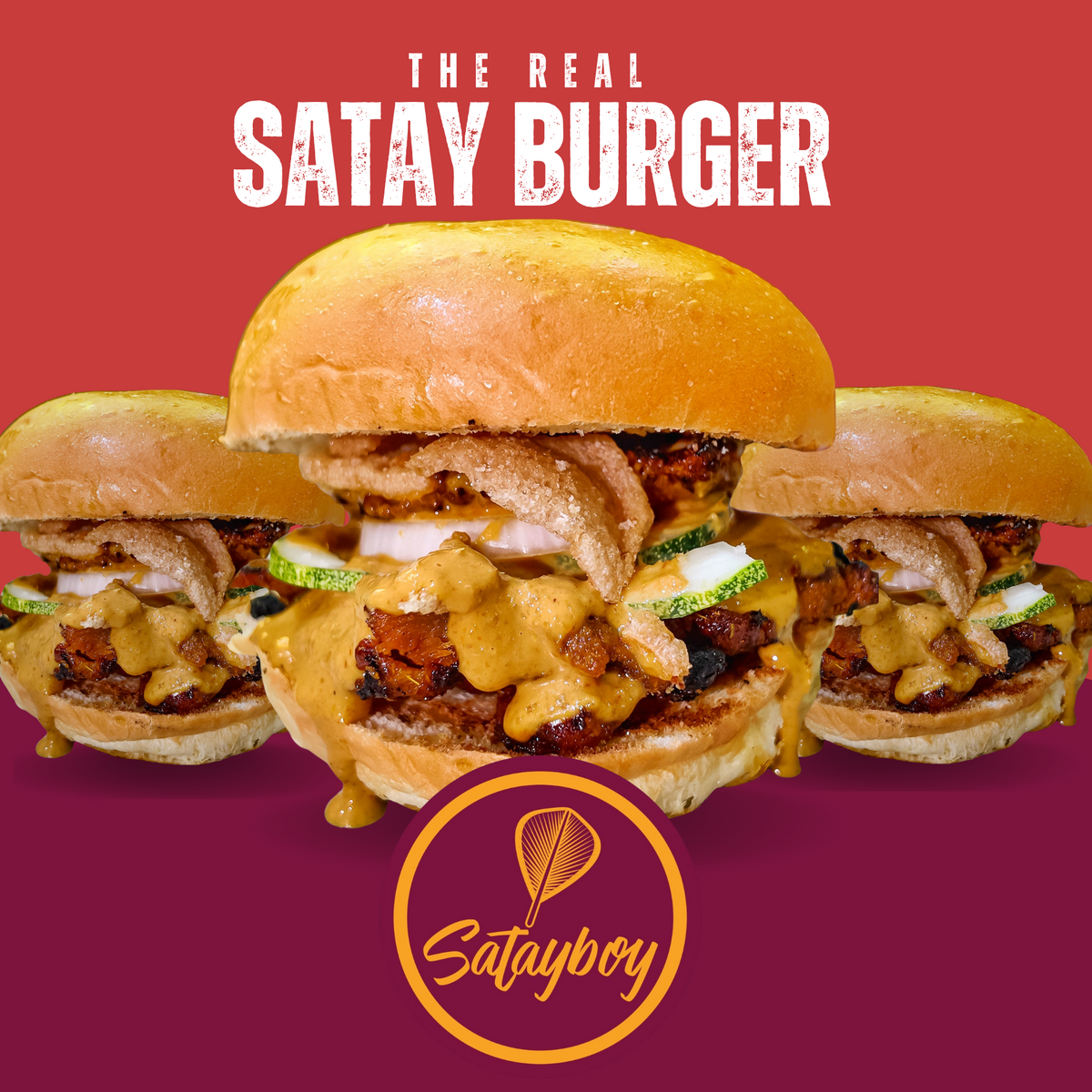 THE REAL SATAY BURGER
